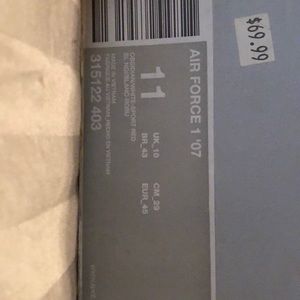 Nike airforce 1 size 11